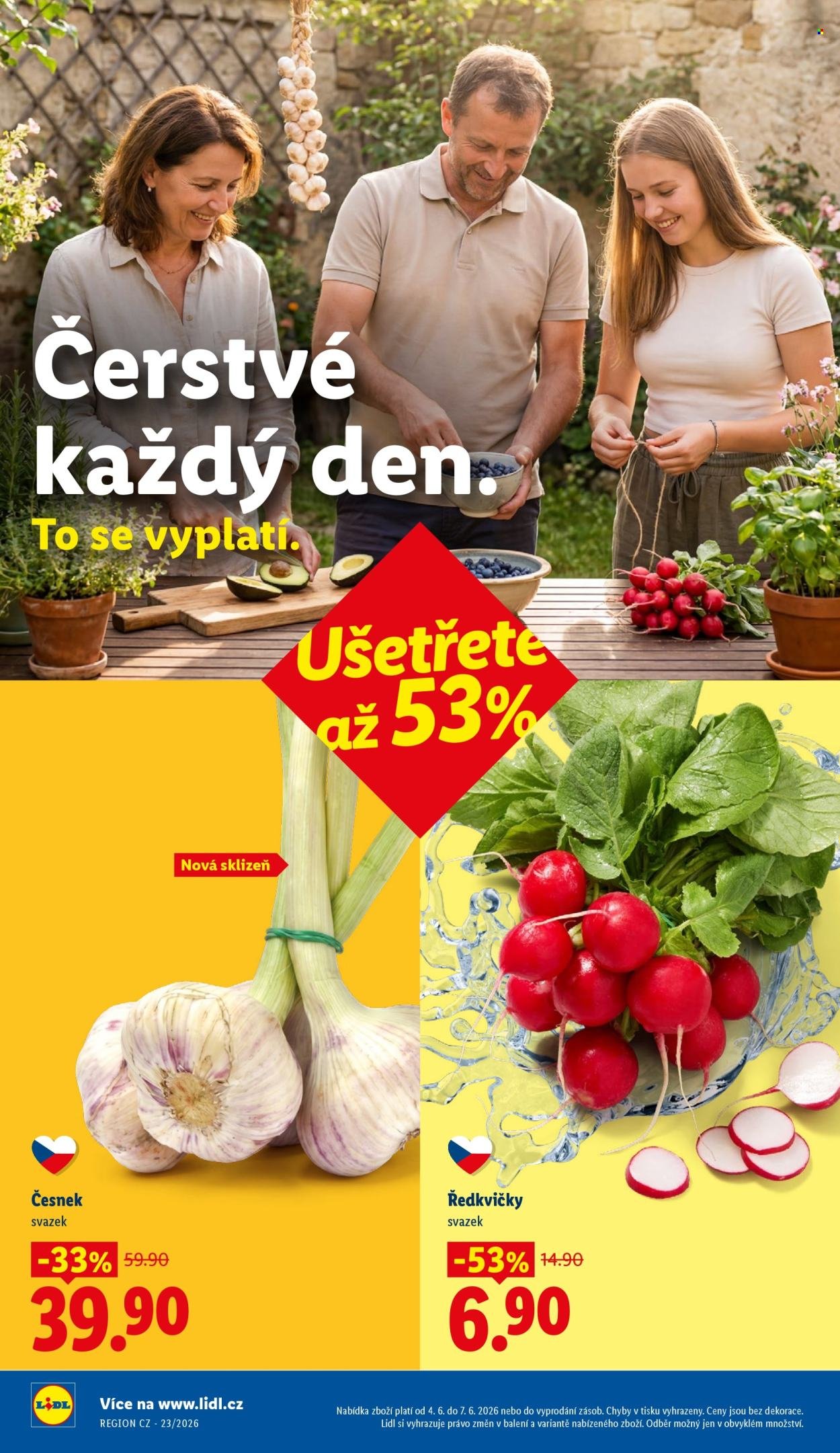 LIDL leták - Od čtvrtka 4.6.2026 (2026-06-04 - 2026-06-07)