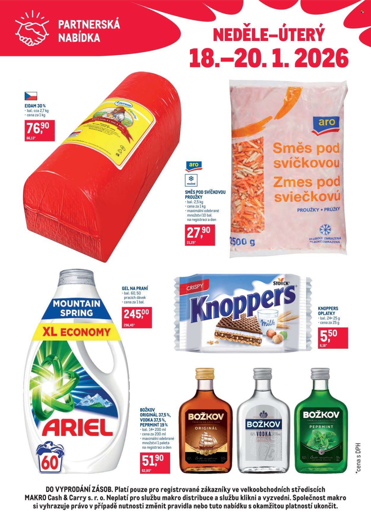 MAKRO leták - Partnerská nabídka (2026-01-18 - 2026-01-20)