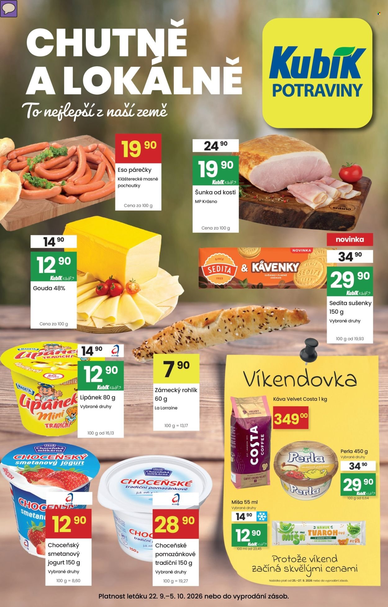 KUBÍK leták - Od úterý 22.9.2026