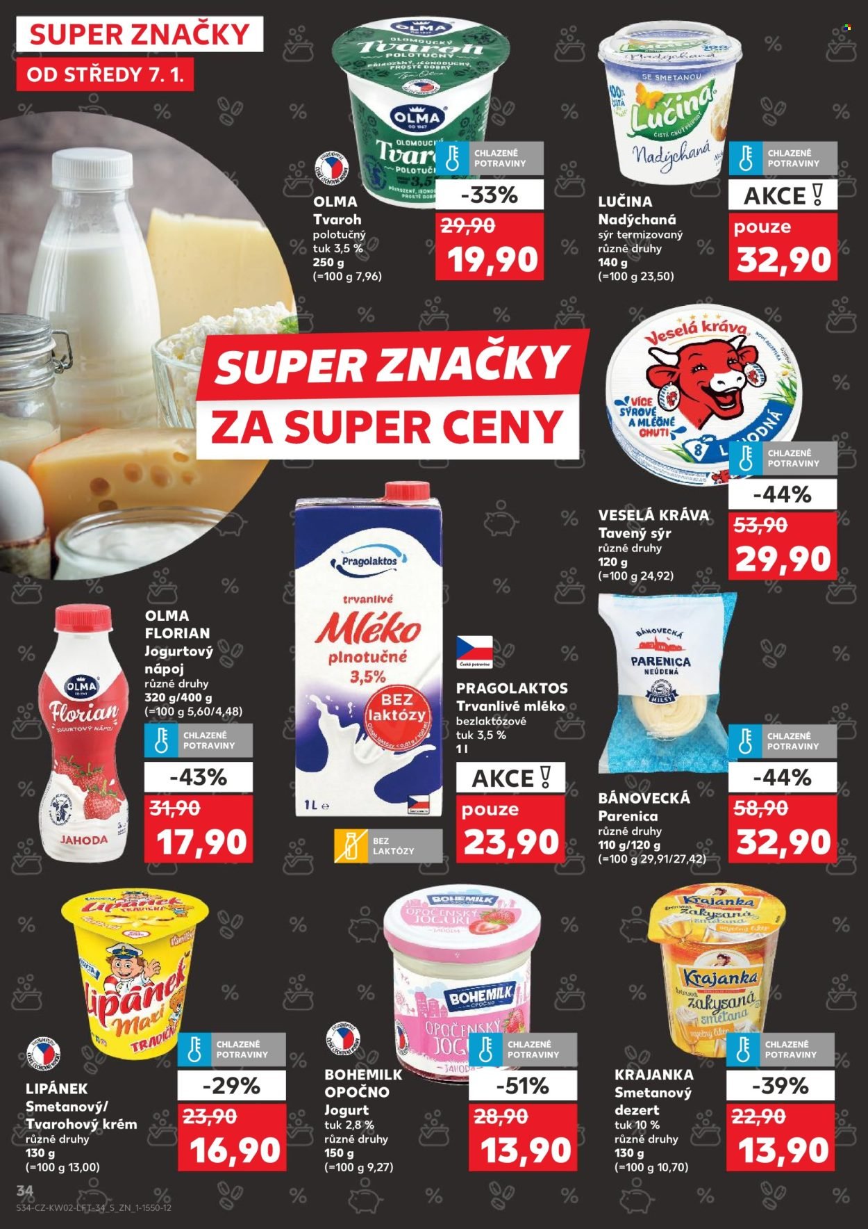 KAUFLAND leták - Od středy 7.1.2026 (2026-01-07 - 2026-01-13)