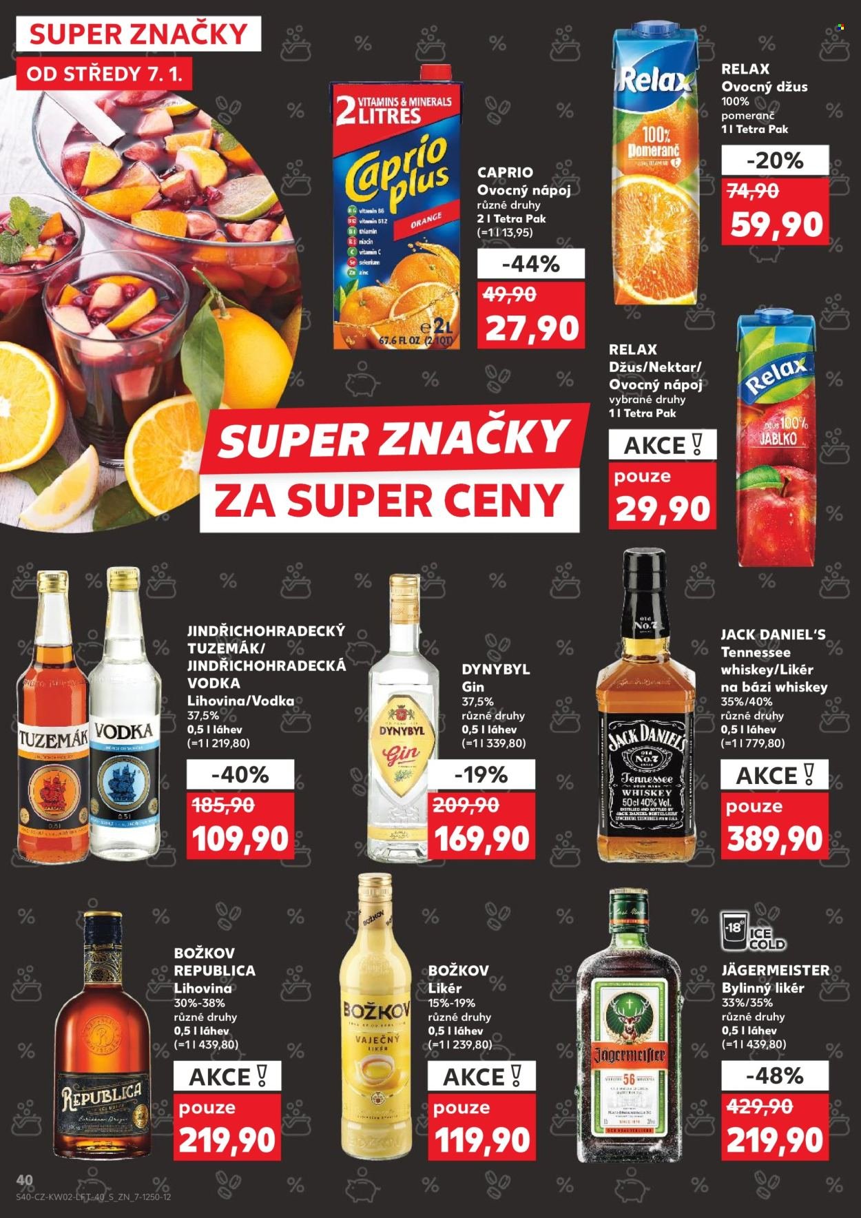 KAUFLAND leták - Od středy 7.1.2026 (2026-01-07 - 2026-01-13)