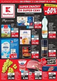 KAUFLAND leták - Od středy 7.1.2026 (2026-01-07 - 2026-01-13)