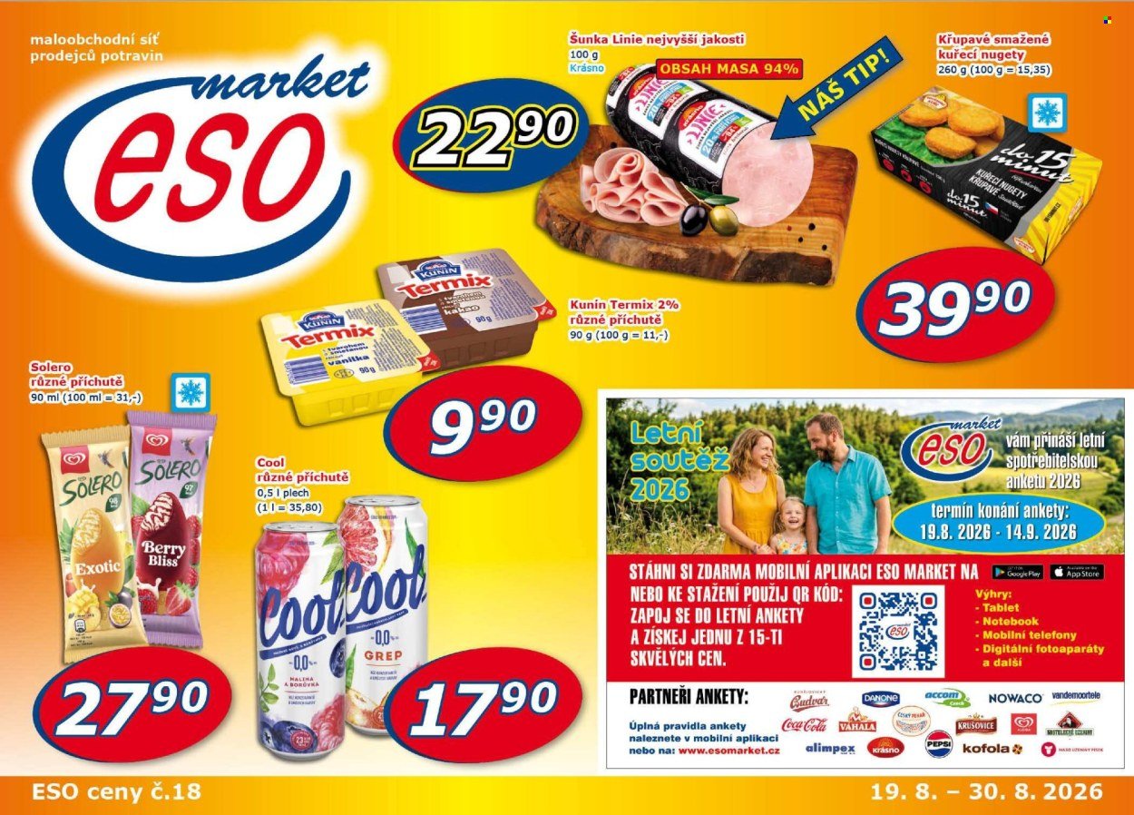 ESO MARKET leták - Od středy 19.8.2026