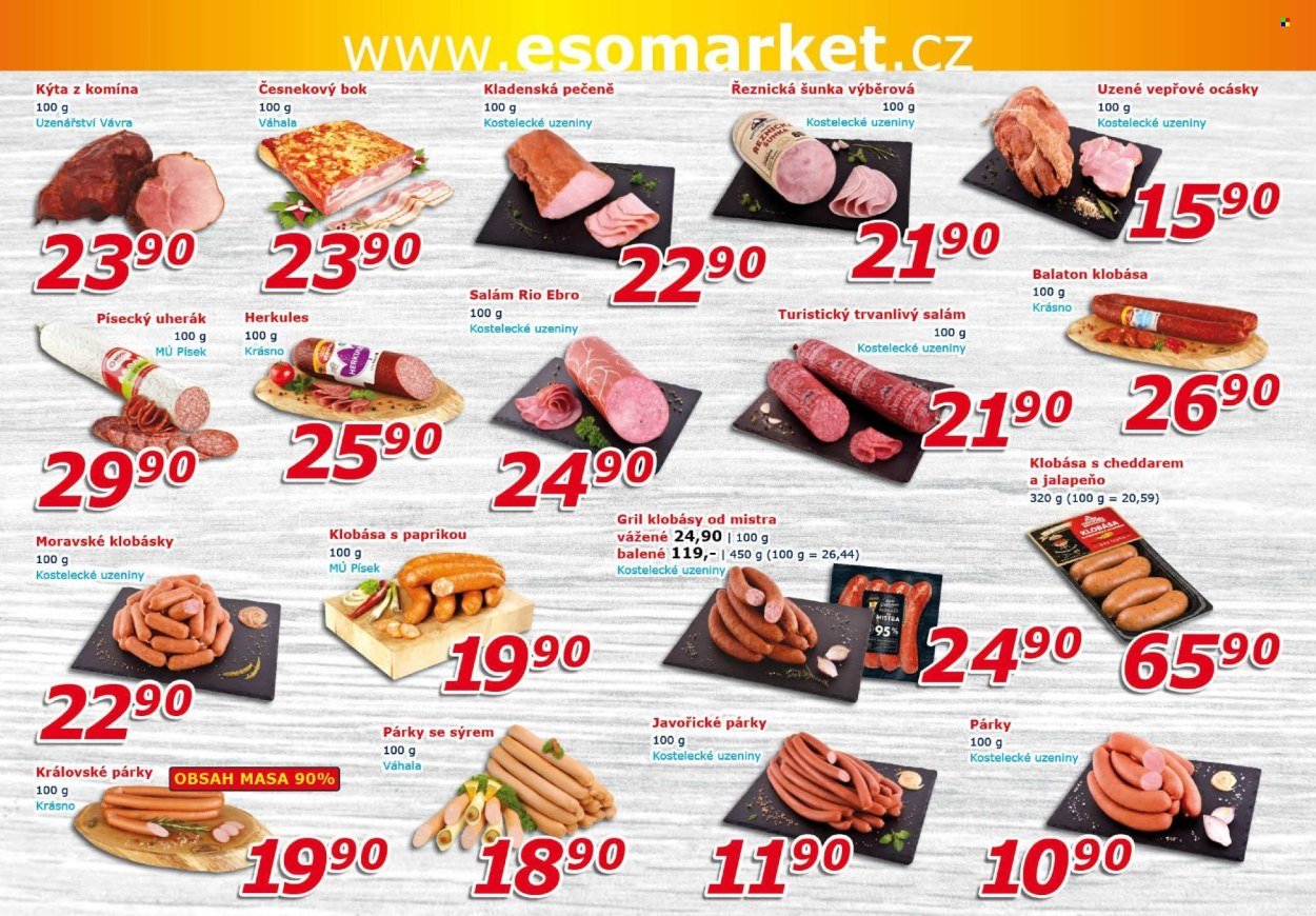 ESO MARKET leták - Od středy 19.8.2026