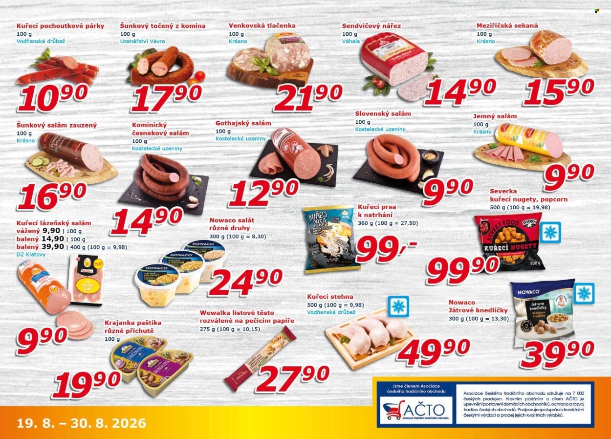 ESO MARKET leták - Od středy 19.8.2026