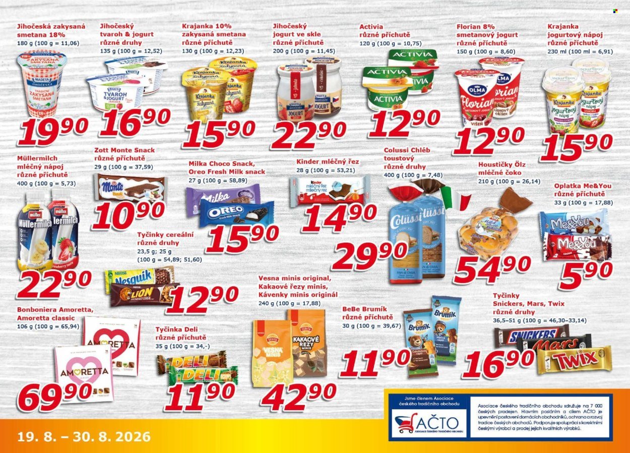 ESO MARKET leták - Od středy 19.8.2026
