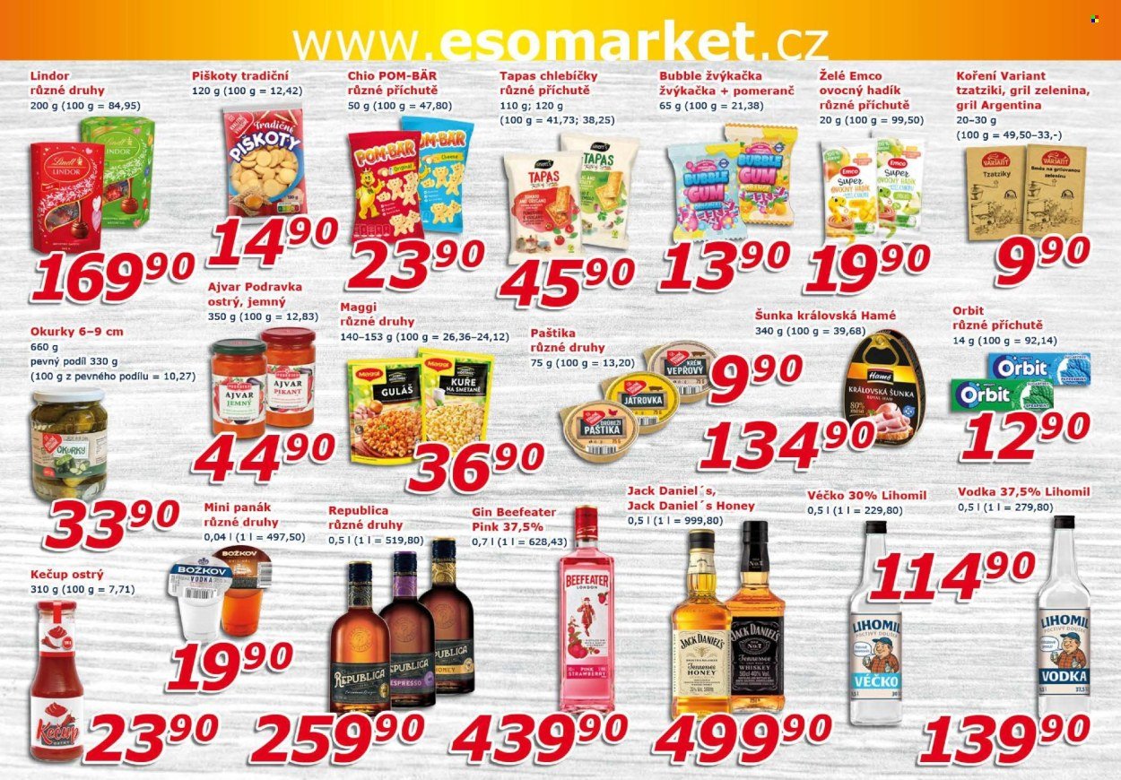 ESO MARKET leták - Od středy 19.8.2026