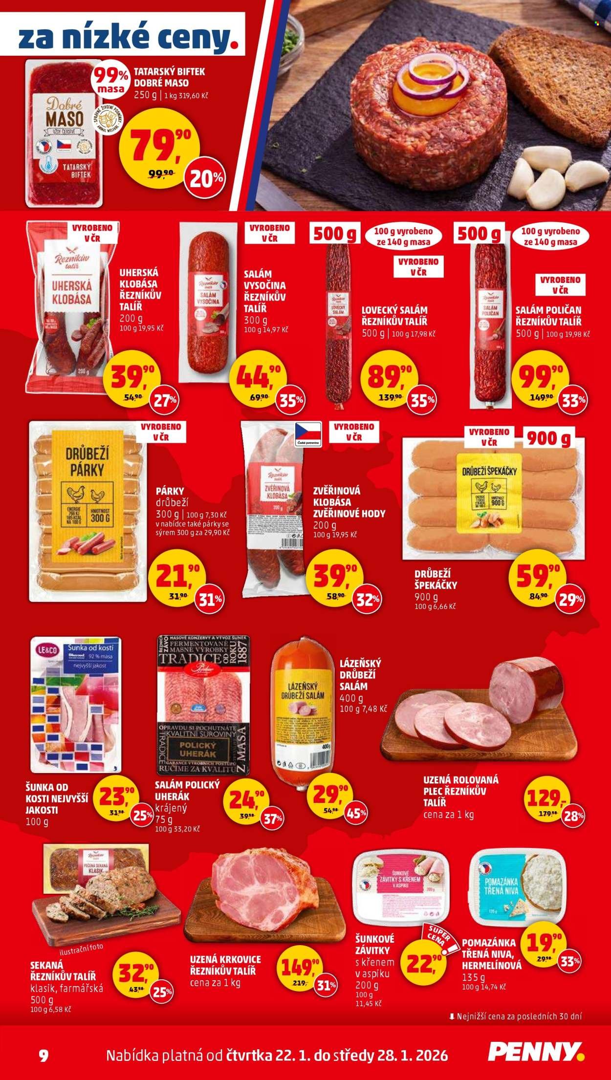 PENNY leták - Nakupujte hezky česky (2026-01-22 - 2026-01-28)