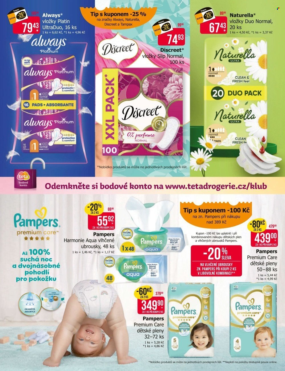 TETA DROGERIE leták - Vybrané magazínové akce (2025-08-28 - 2025-09-23)