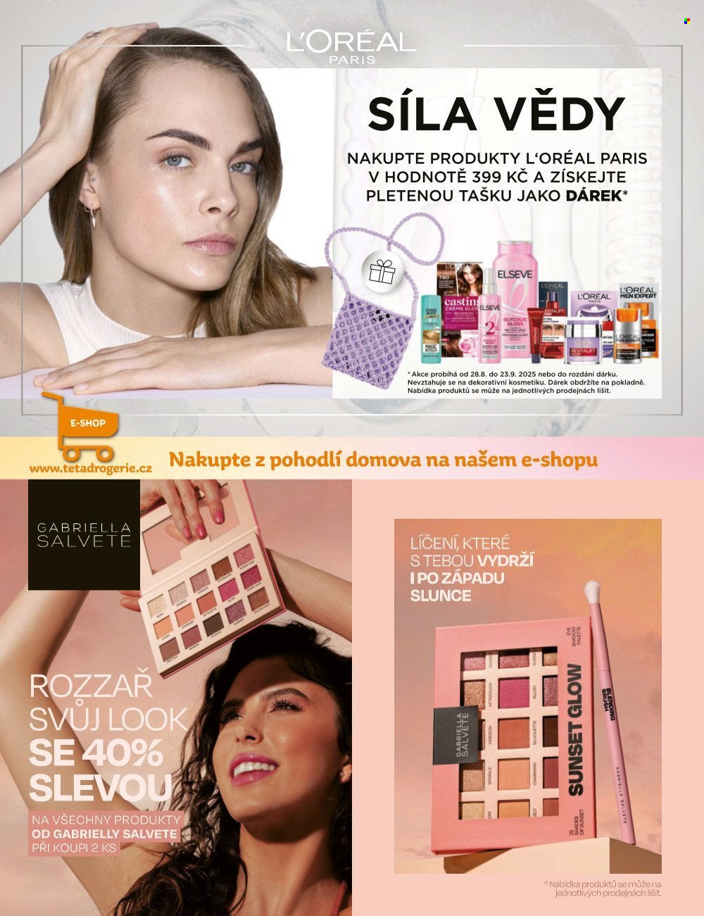 TETA DROGERIE leták - Vybrané magazínové akce (2025-08-28 - 2025-09-23)