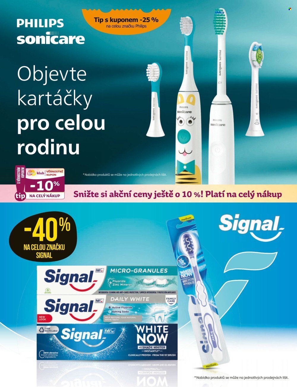 TETA DROGERIE leták - Vybrané magazínové akce (2025-08-28 - 2025-09-23)