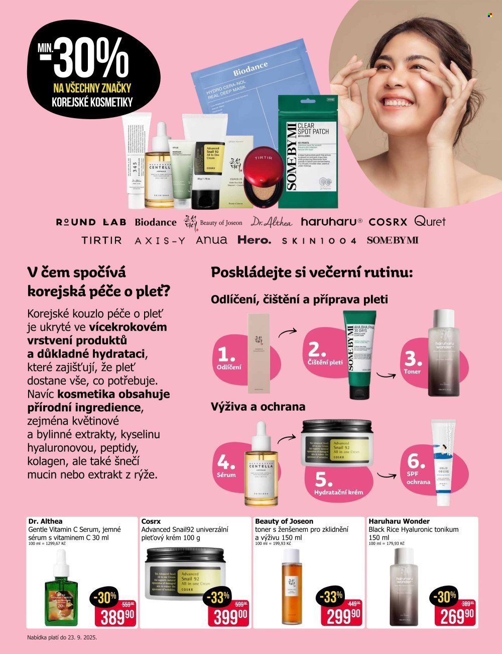 TETA DROGERIE leták - Vybrané magazínové akce (2025-08-28 - 2025-09-23)