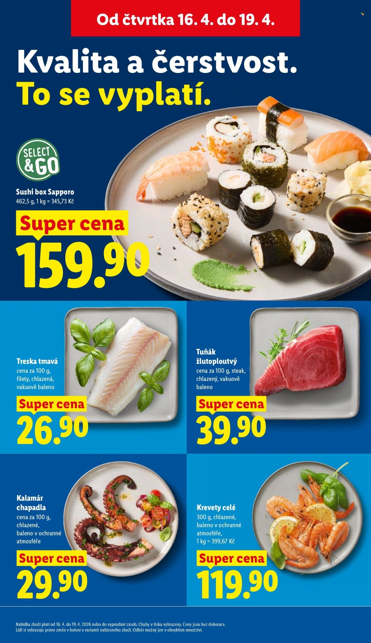 LIDL leták - Od čtvrtka 16.4.2026 (2026-04-16 - 2026-04-19)