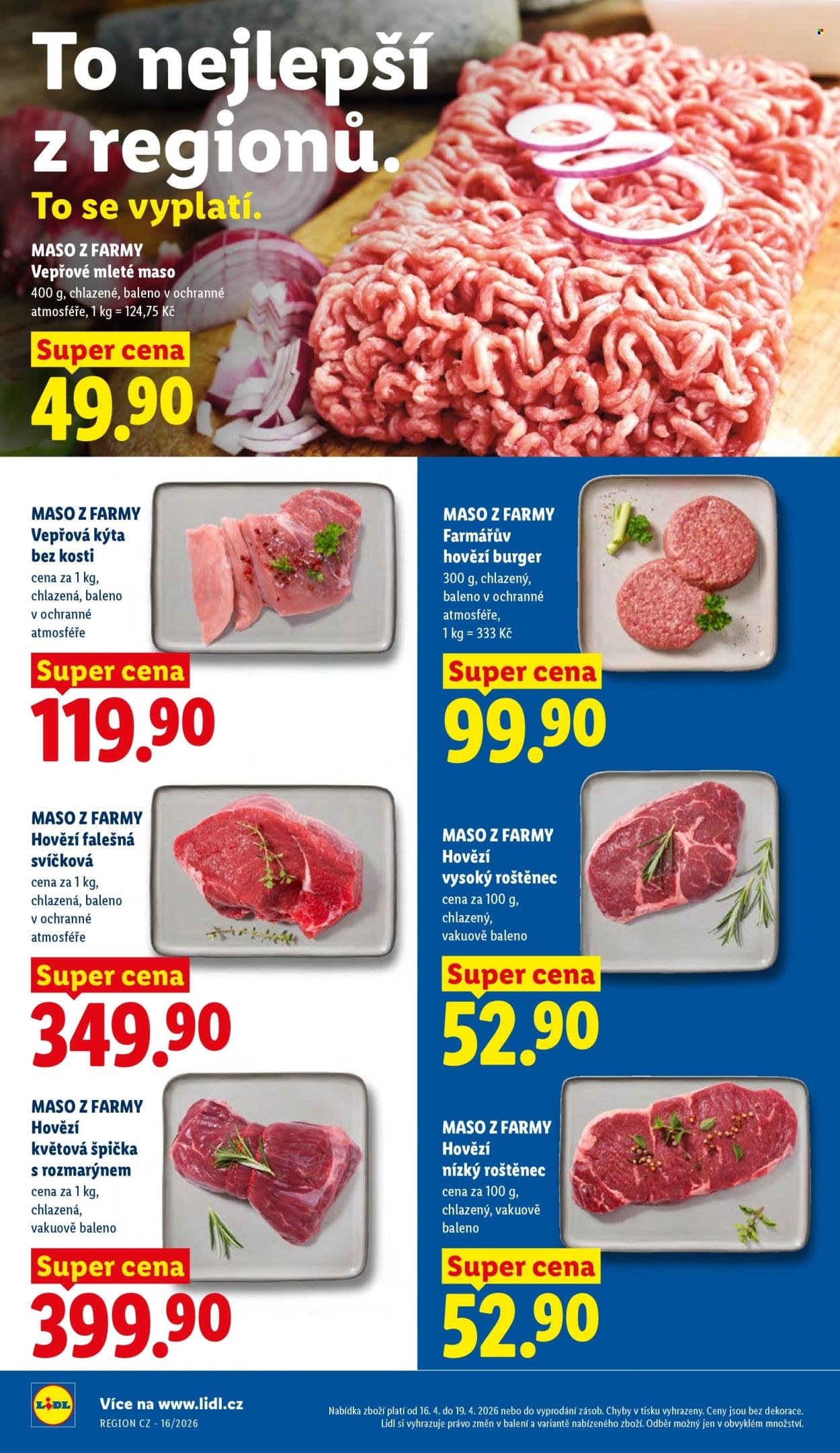 LIDL leták - Od čtvrtka 16.4.2026 (2026-04-16 - 2026-04-19)