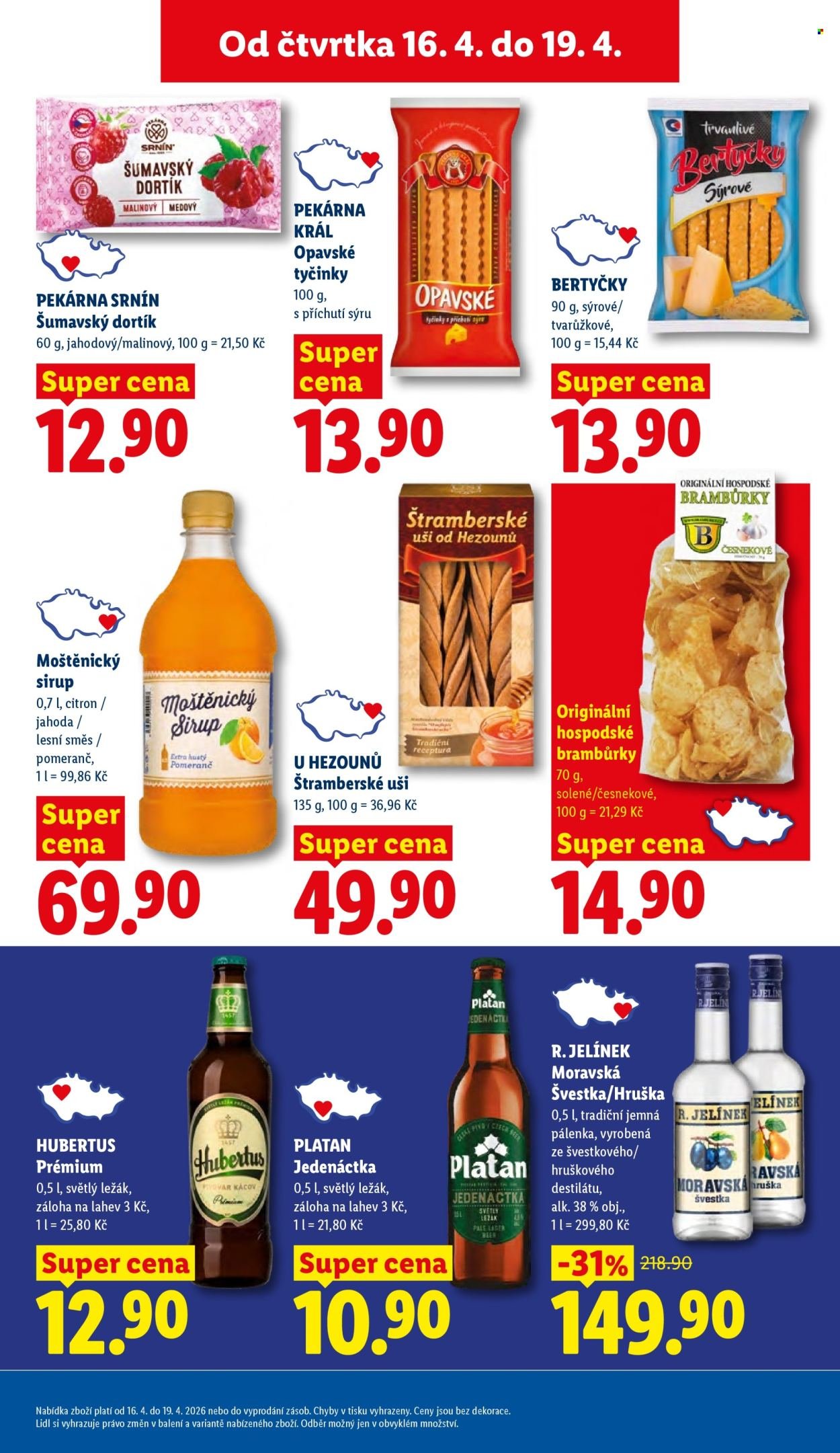 LIDL leták - Od čtvrtka 16.4.2026 (2026-04-16 - 2026-04-19)