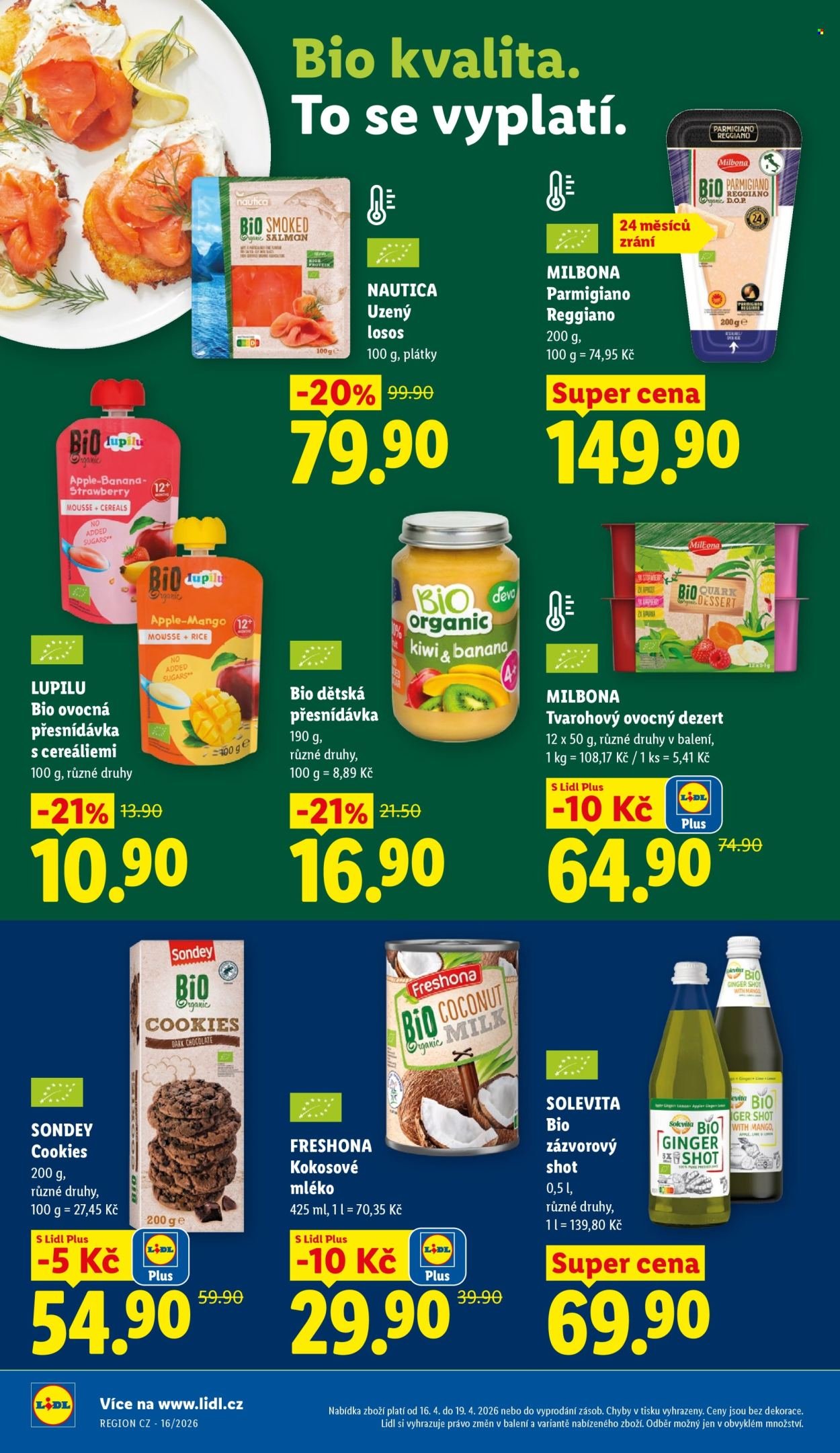 LIDL leták - Od čtvrtka 16.4.2026 (2026-04-16 - 2026-04-19)