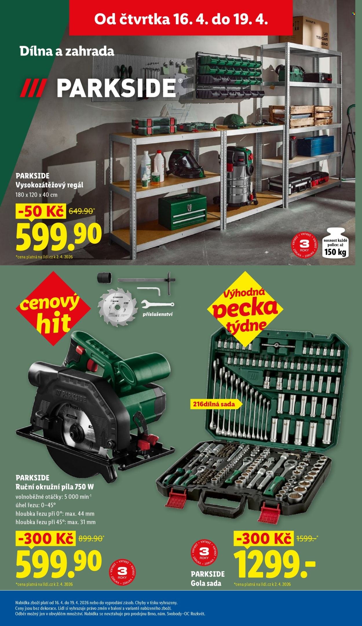 LIDL leták - Od čtvrtka 16.4.2026 (2026-04-16 - 2026-04-19)