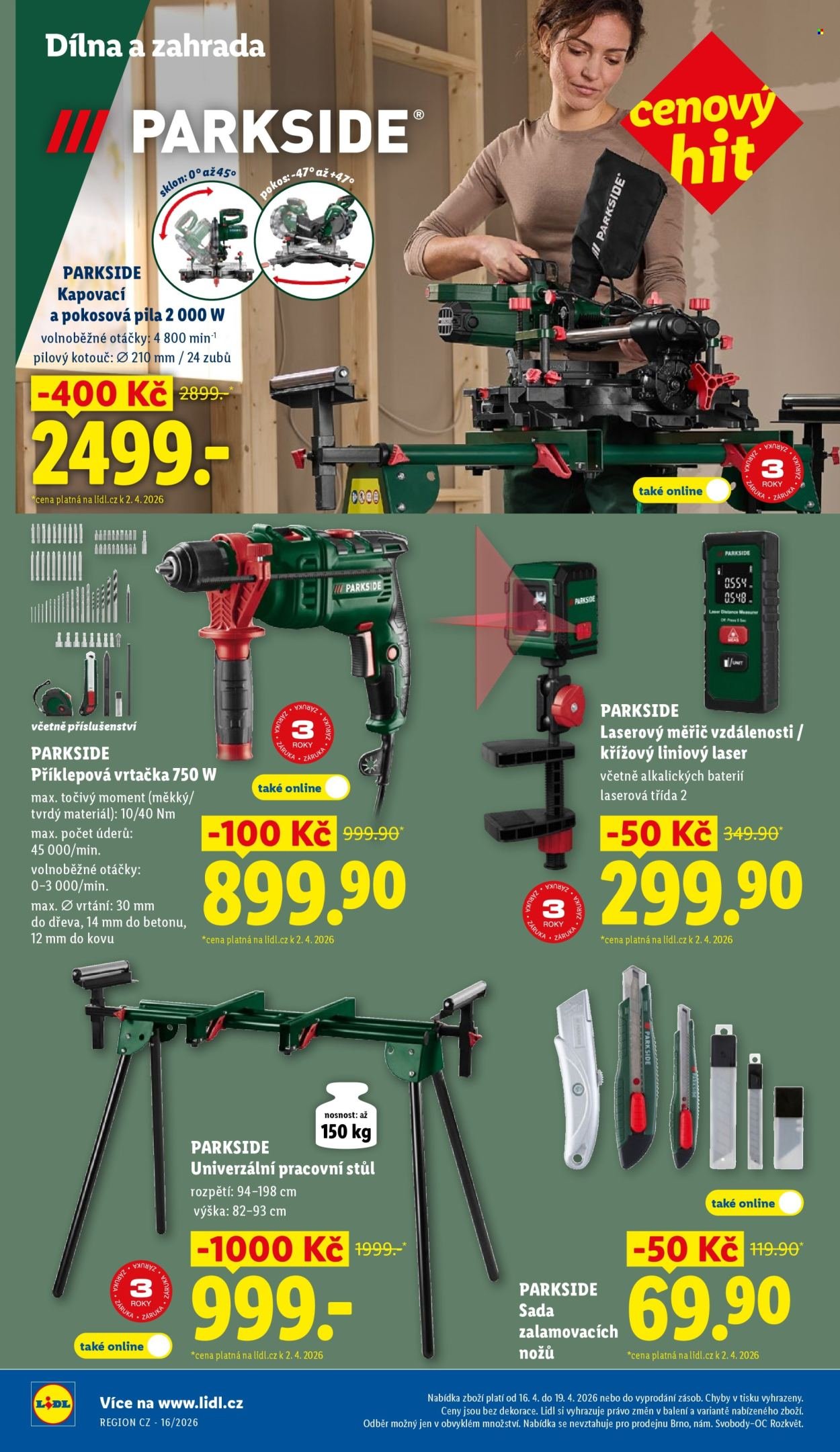 LIDL leták - Od čtvrtka 16.4.2026 (2026-04-16 - 2026-04-19)