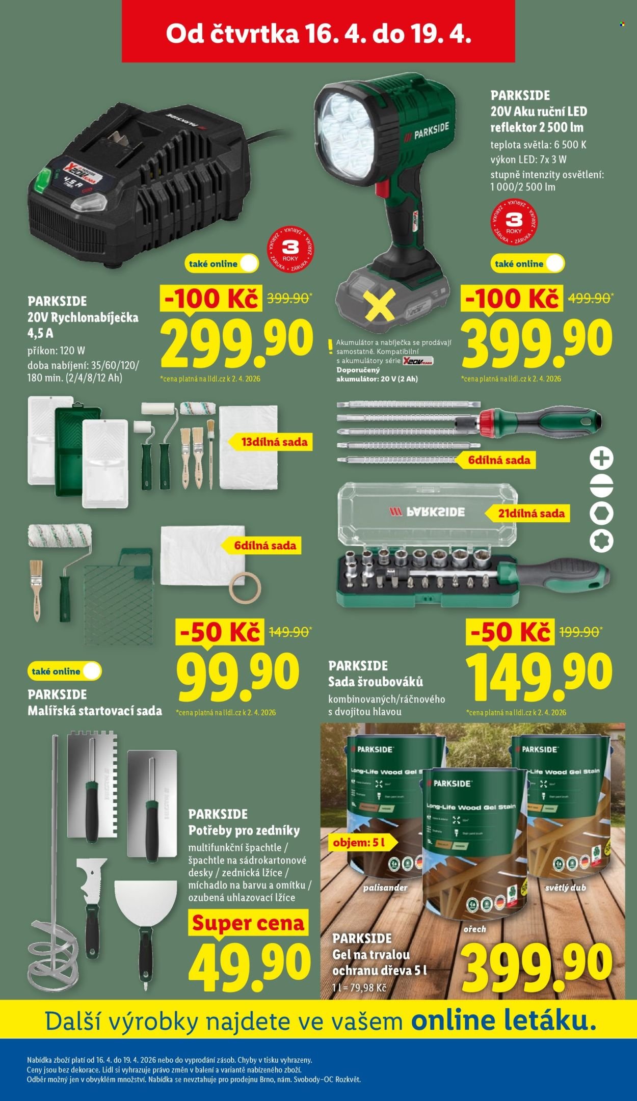 LIDL leták - Od čtvrtka 16.4.2026 (2026-04-16 - 2026-04-19)
