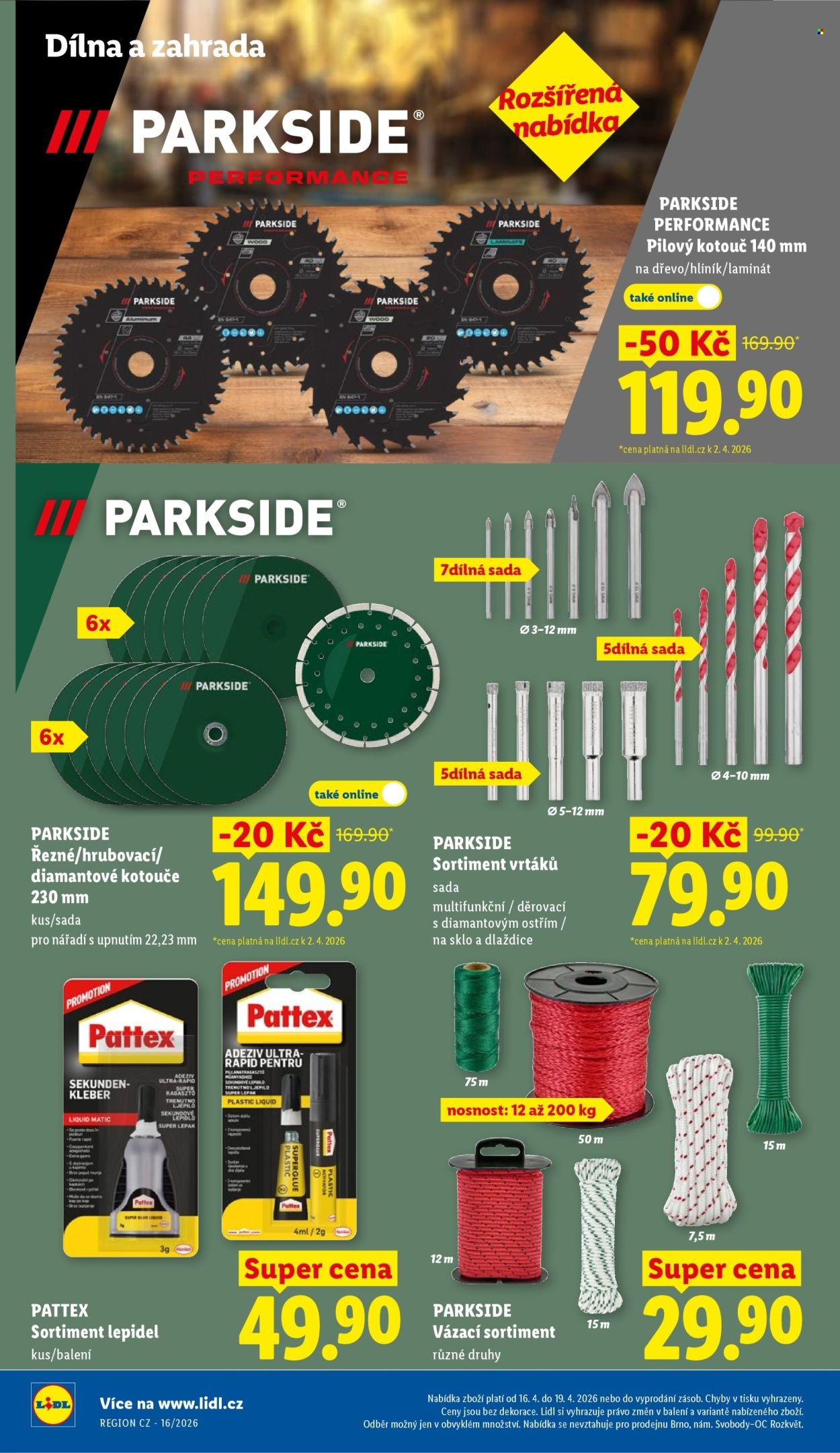 LIDL leták - Od čtvrtka 16.4.2026 (2026-04-16 - 2026-04-19)