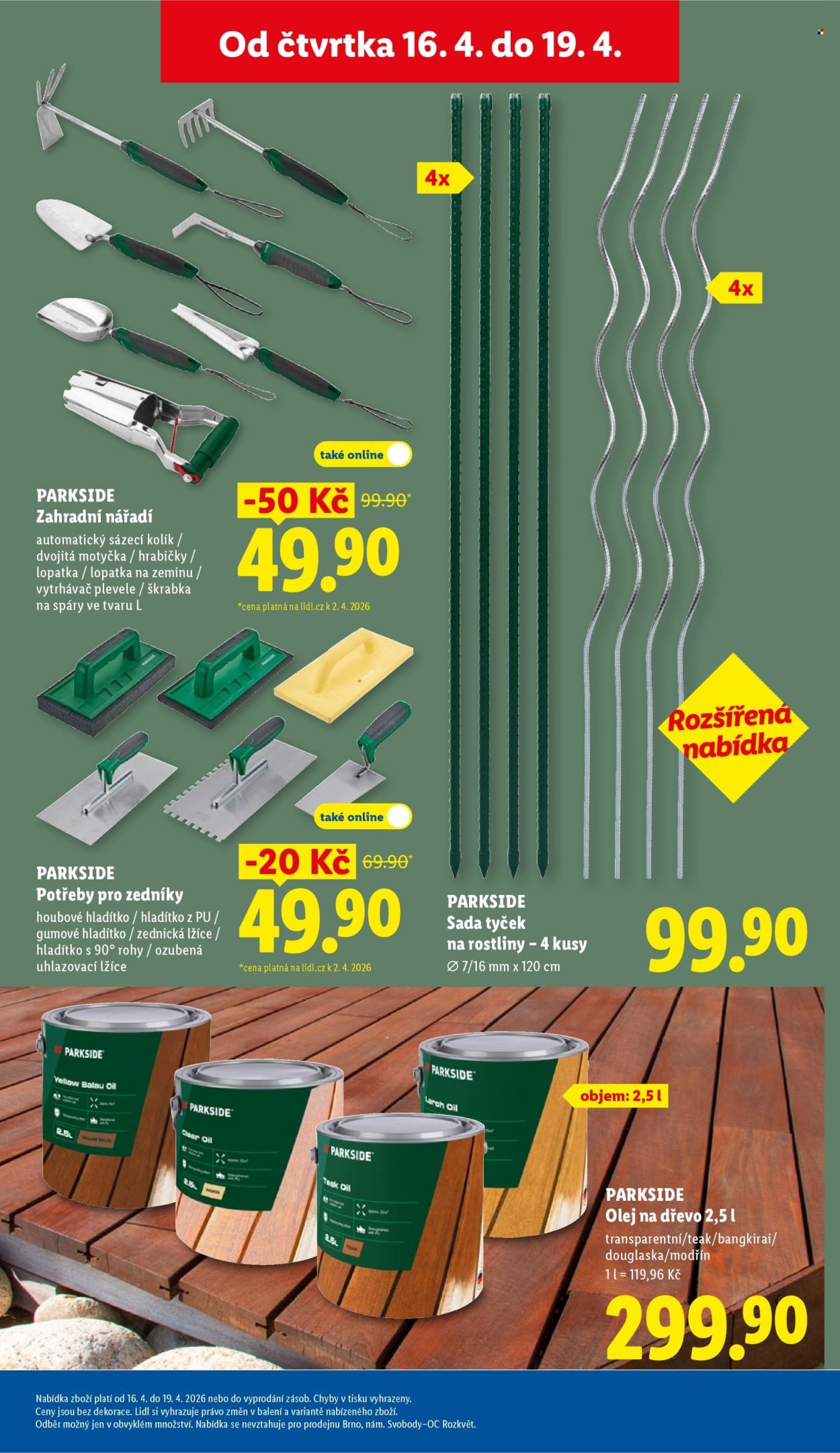 LIDL leták - Od čtvrtka 16.4.2026 (2026-04-16 - 2026-04-19)