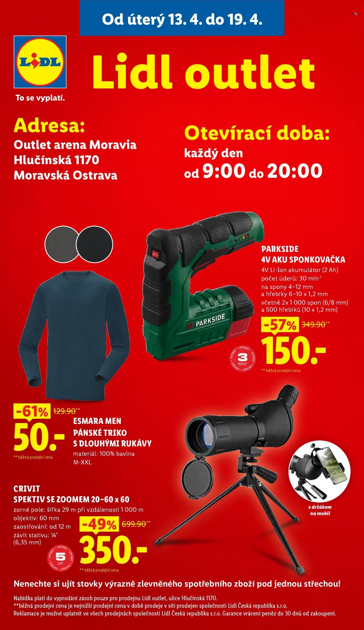 LIDL leták - Od čtvrtka 16.4.2026 (2026-04-16 - 2026-04-19)