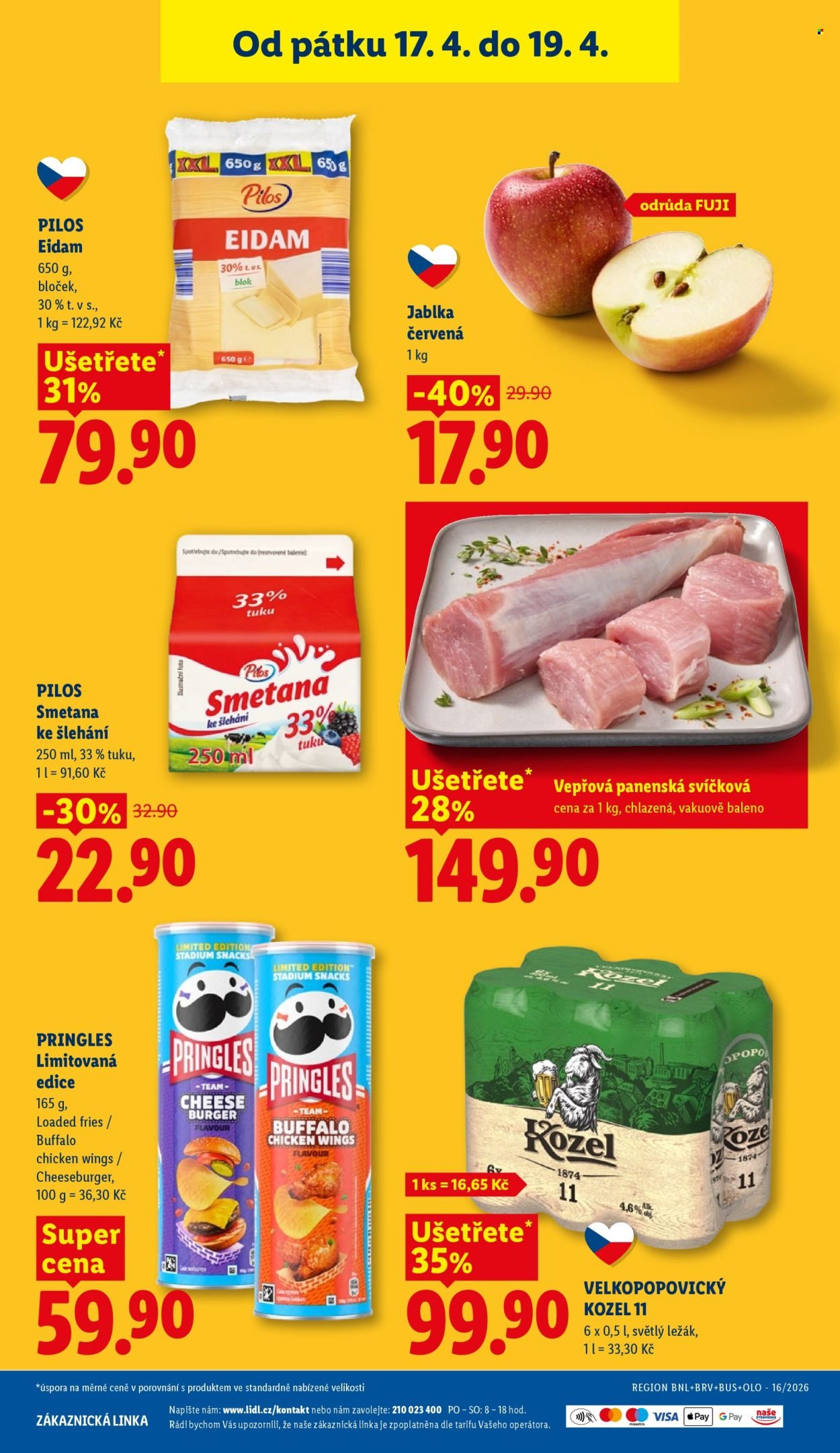 LIDL leták - Od čtvrtka 16.4.2026 (2026-04-16 - 2026-04-19)