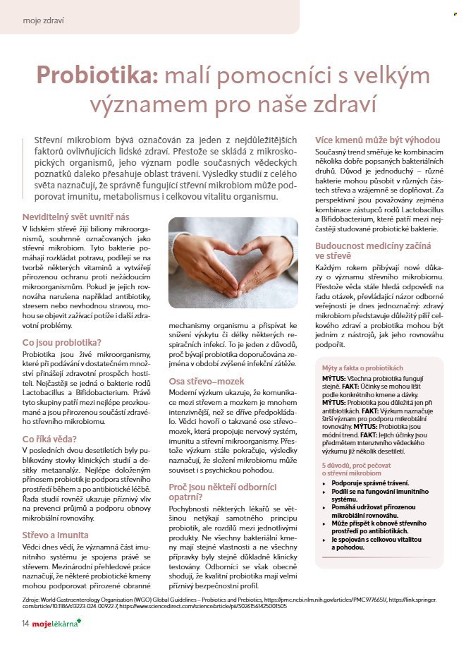 MOJELEKARNA.CZ leták - Červenec/Srpen