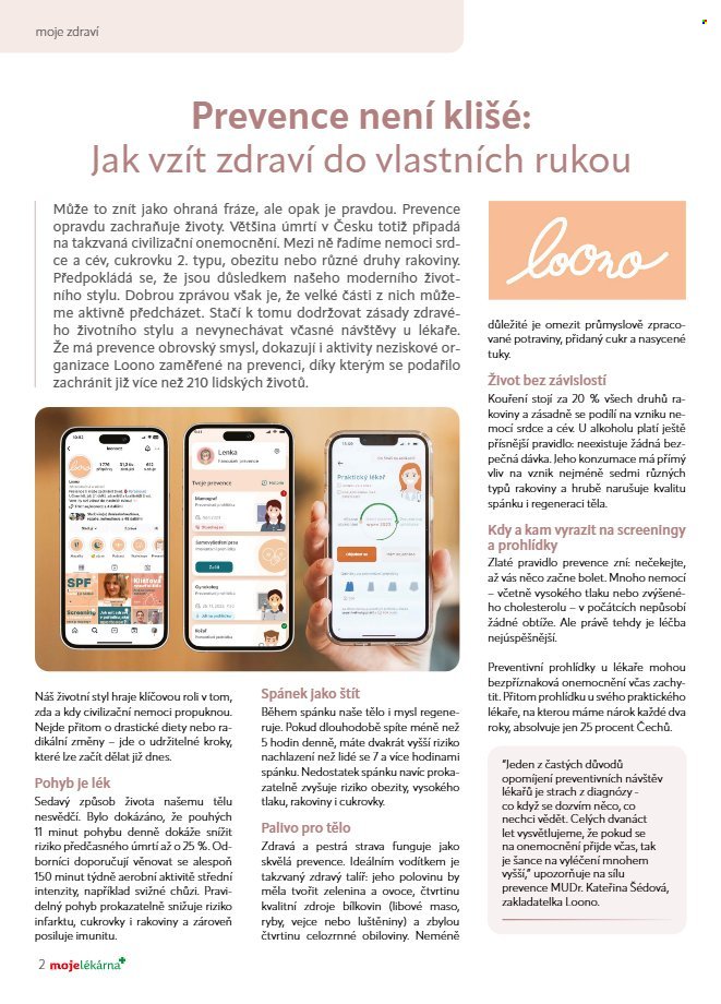 MOJELEKARNA.CZ leták - Červenec/Srpen