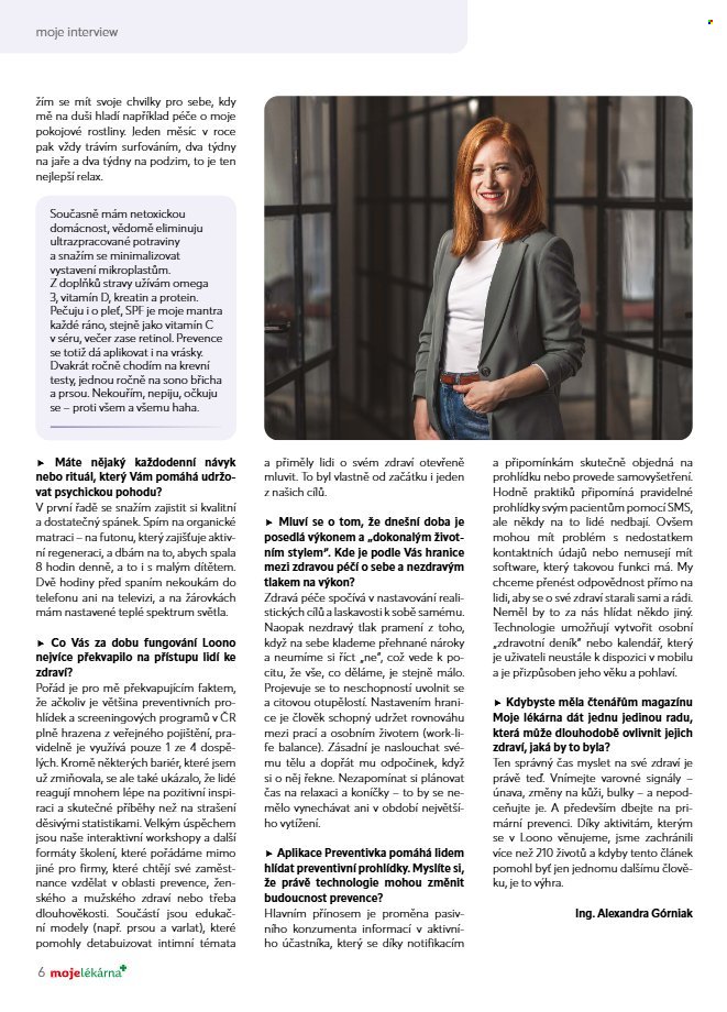 MOJELEKARNA.CZ leták - Červenec/Srpen