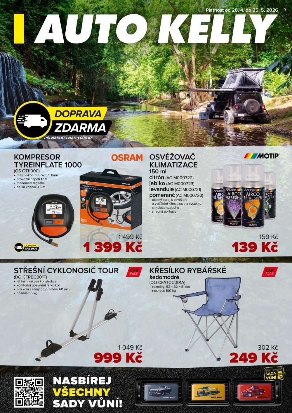 AUTO KELLY leták - Od úterý 28.4.2026 (2026-04-28 - 2026-05-25)