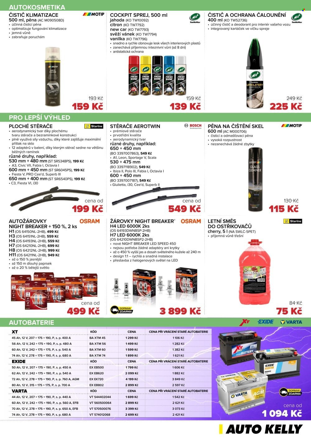 AUTO KELLY leták - Od úterý 28.4.2026 (2026-04-28 - 2026-05-25)