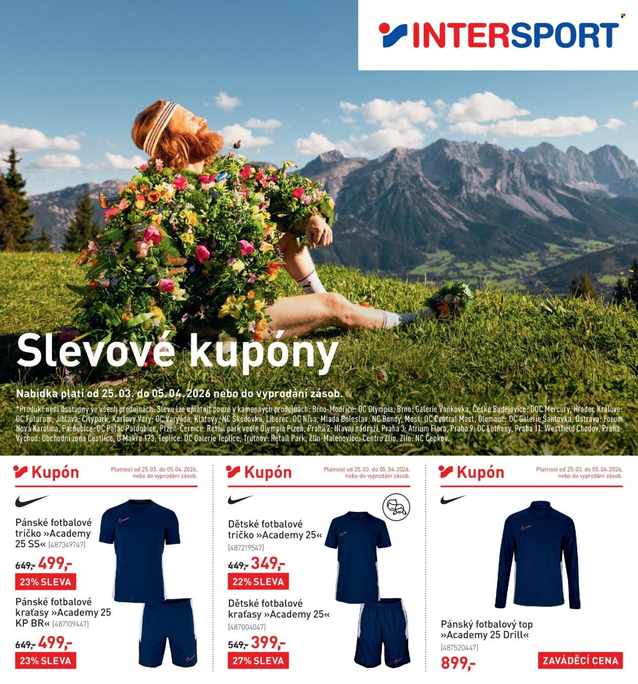 INTERSPORT leták - Od středy 25.3.2026 (2026-03-25 - 2026-04-05)