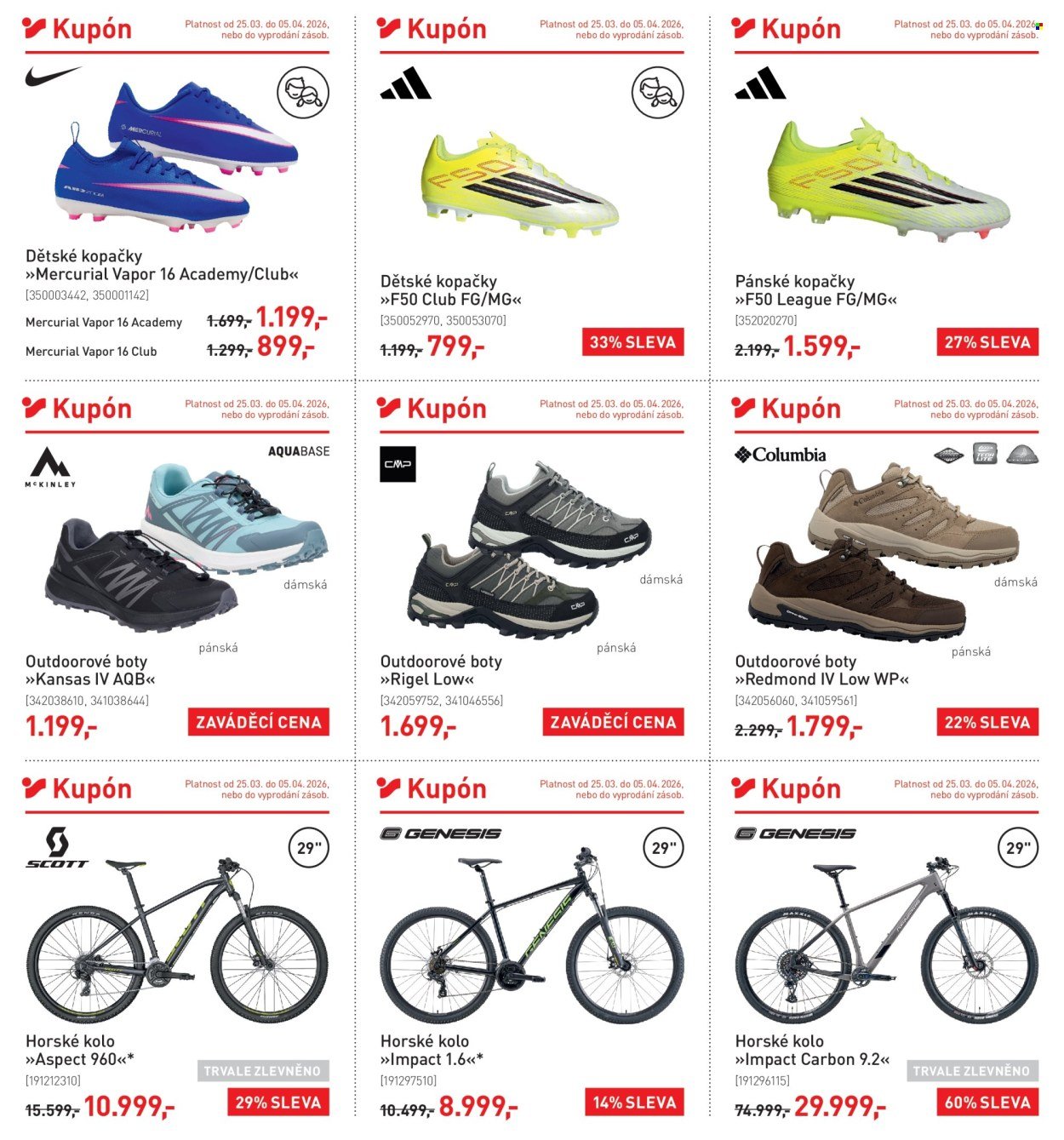 INTERSPORT leták - Od středy 25.3.2026 (2026-03-25 - 2026-04-05)