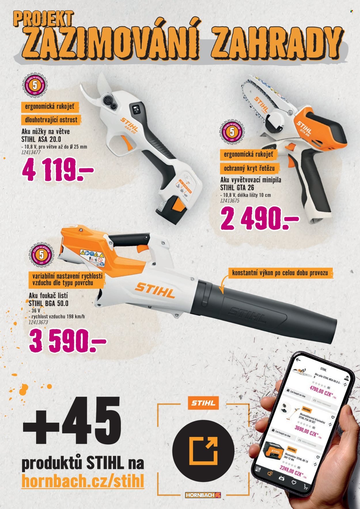 HORNBACH leták - Stihl