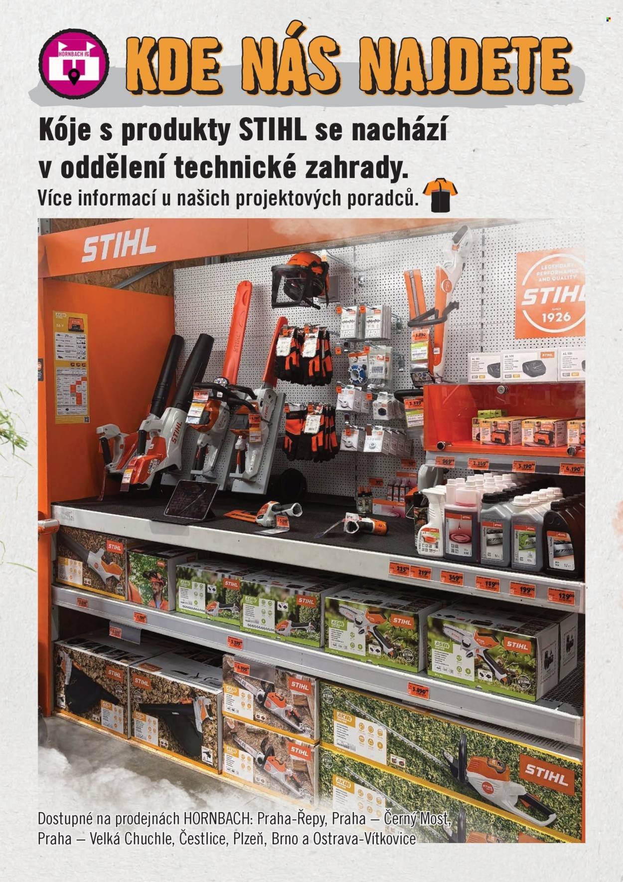 HORNBACH leták - Stihl