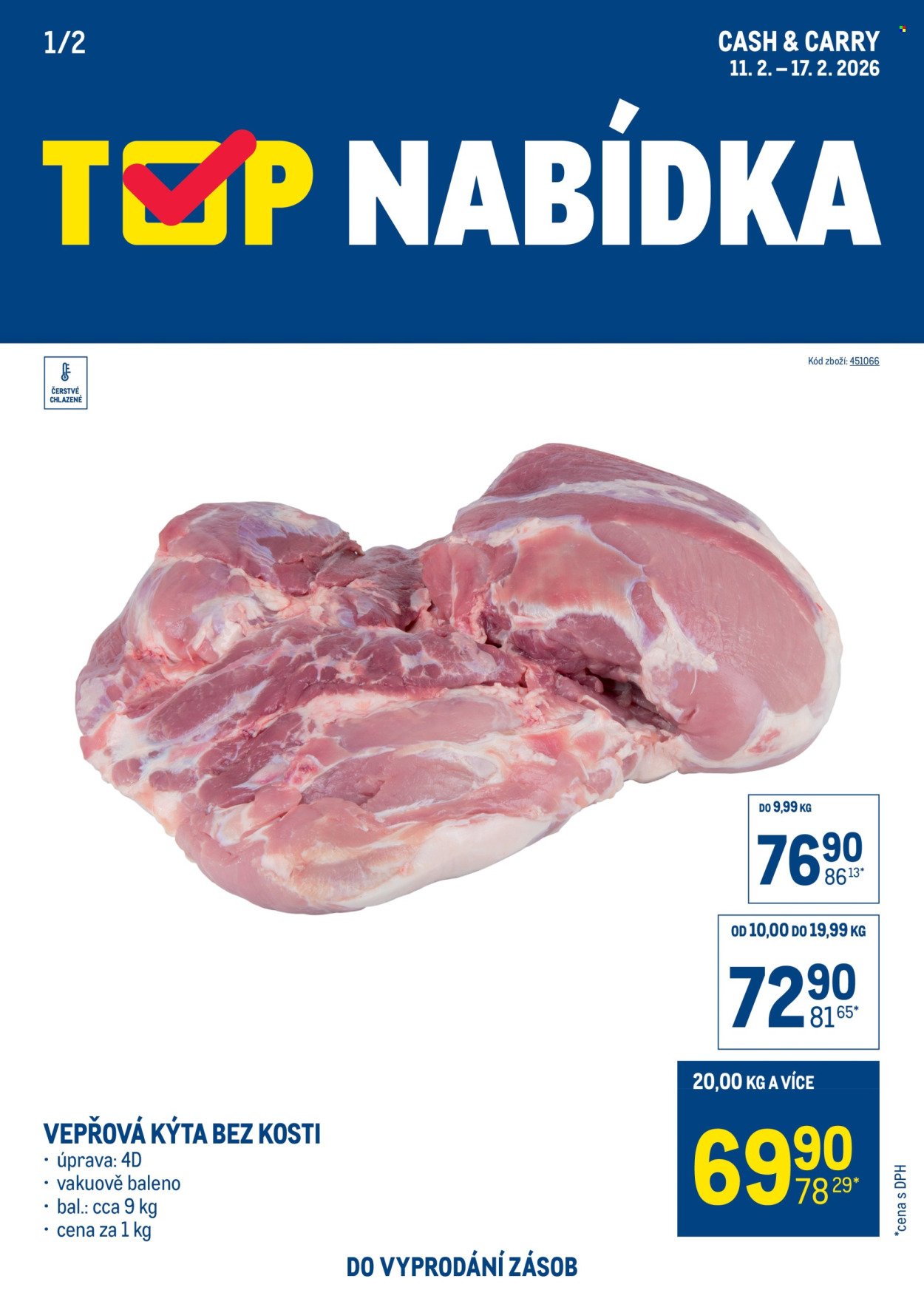 MAKRO leták - TOP maso (2026-02-11 - 2026-02-17)
