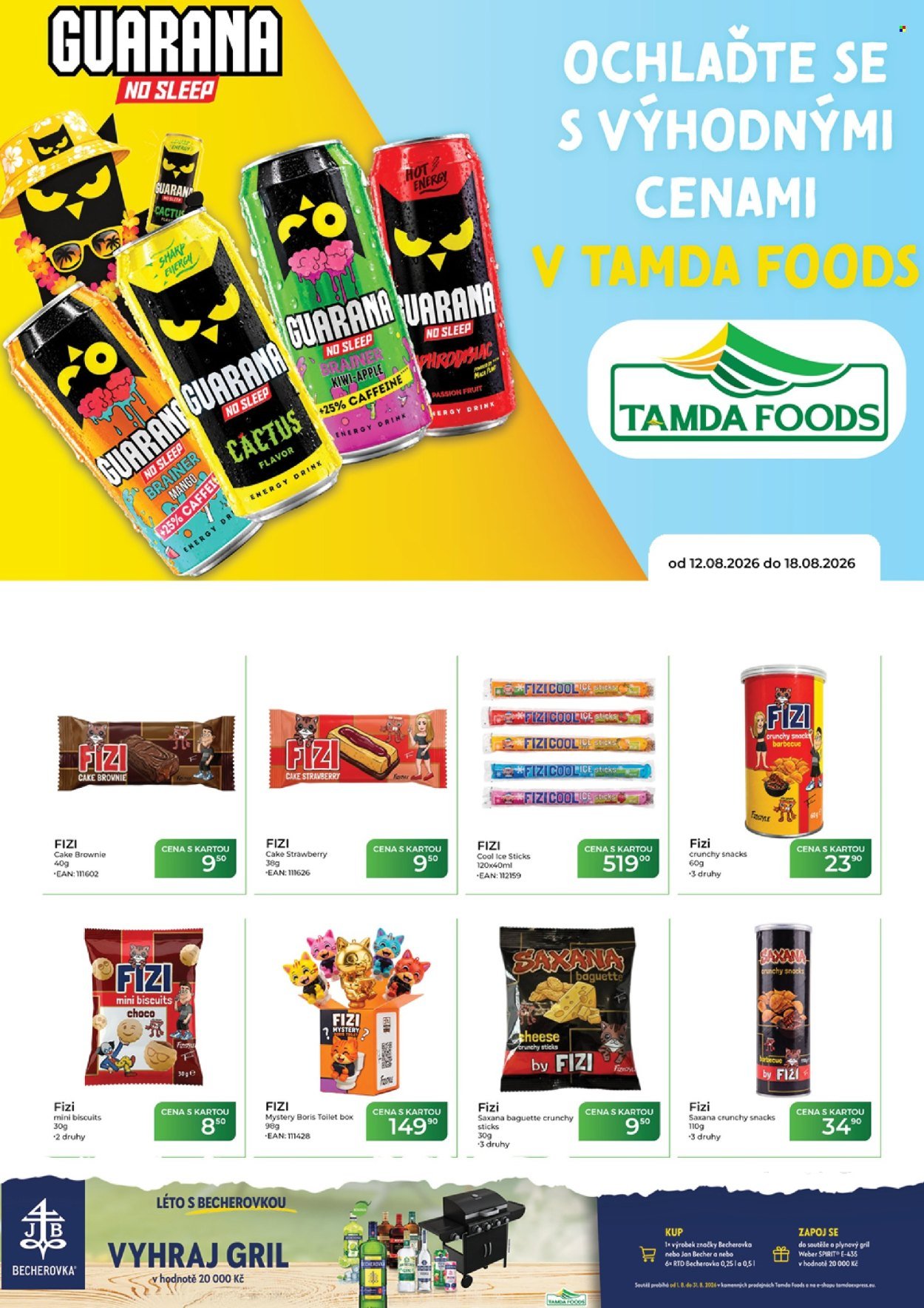 TAMDA FOODS leták - Od středy 12.8.2026
