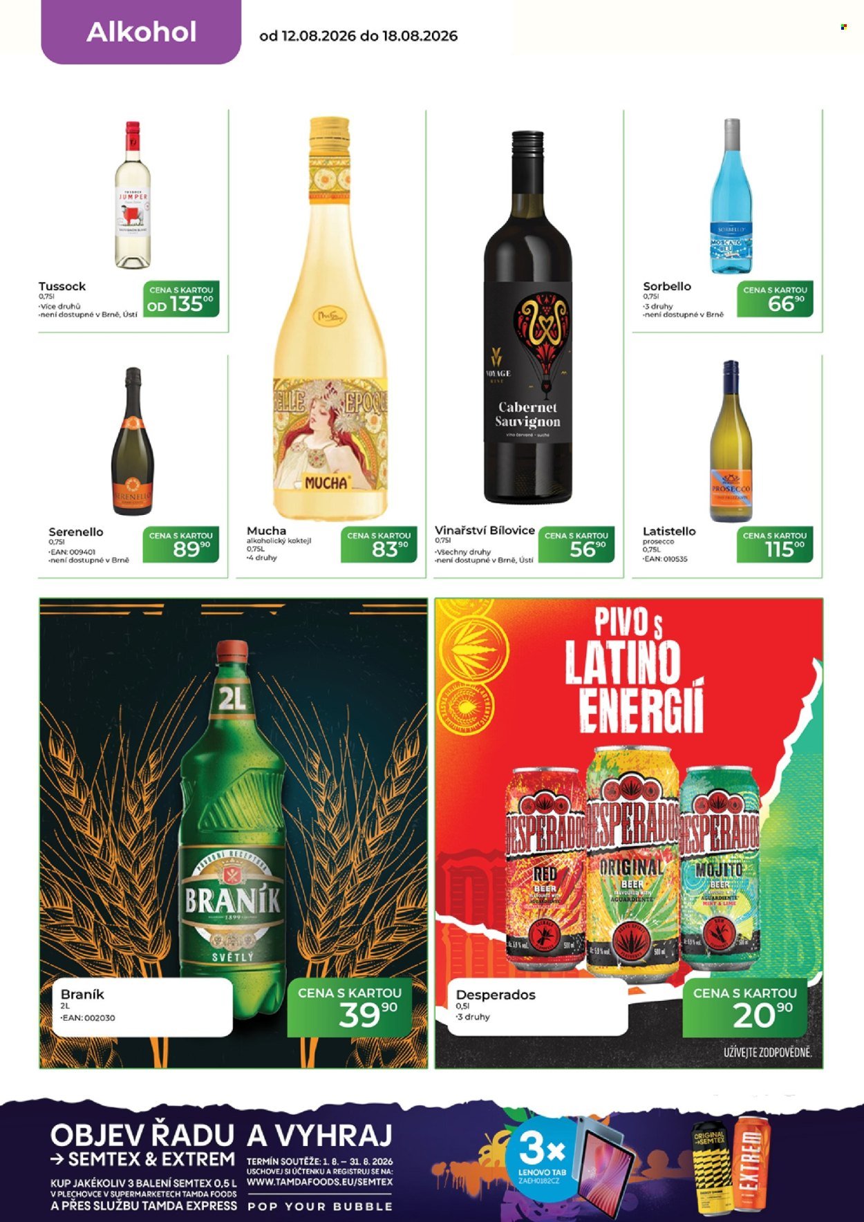 TAMDA FOODS leták - Od středy 12.8.2026