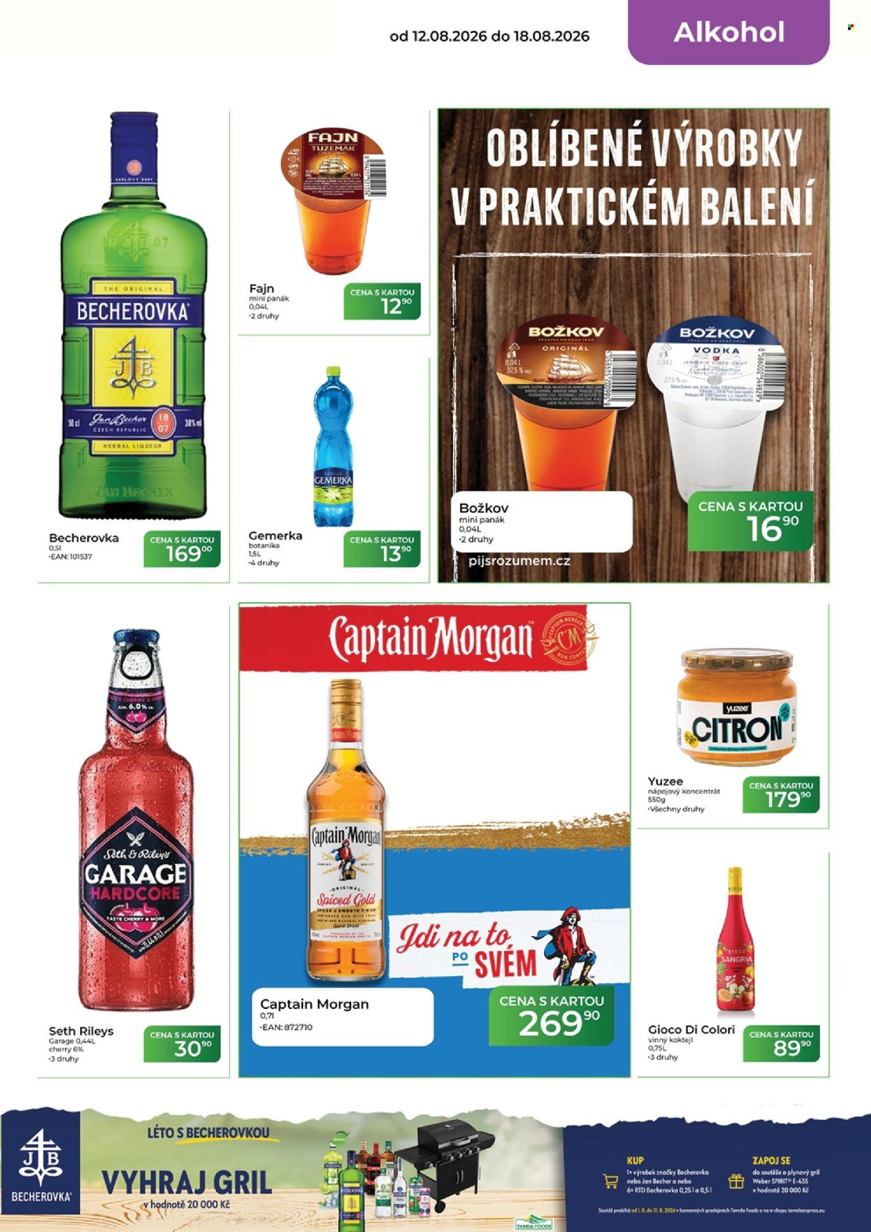 TAMDA FOODS leták - Od středy 12.8.2026