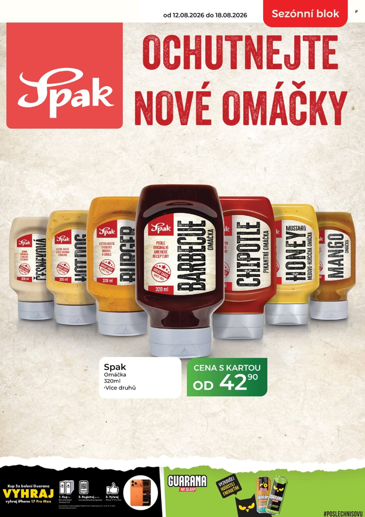 TAMDA FOODS leták - Od středy 12.8.2026