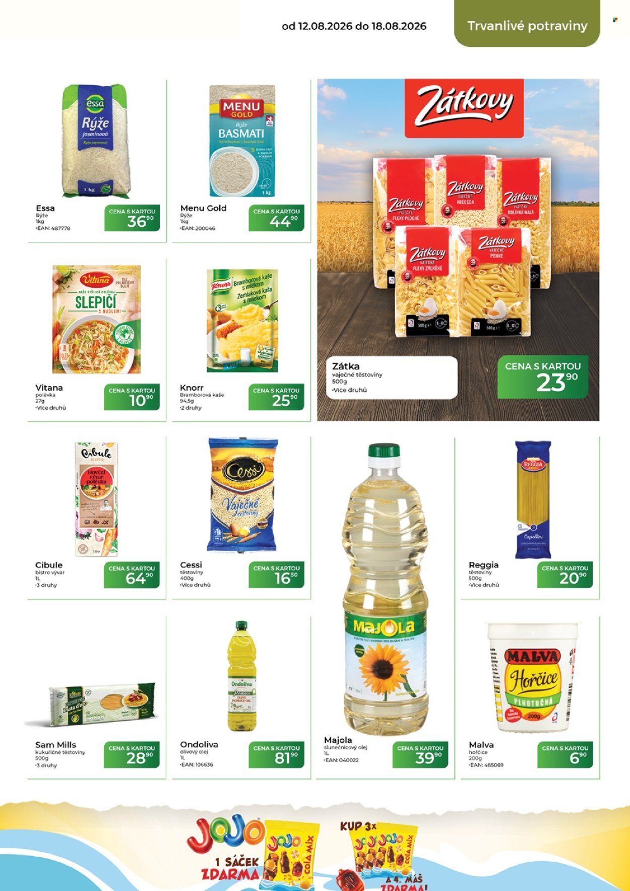 TAMDA FOODS leták - Od středy 12.8.2026