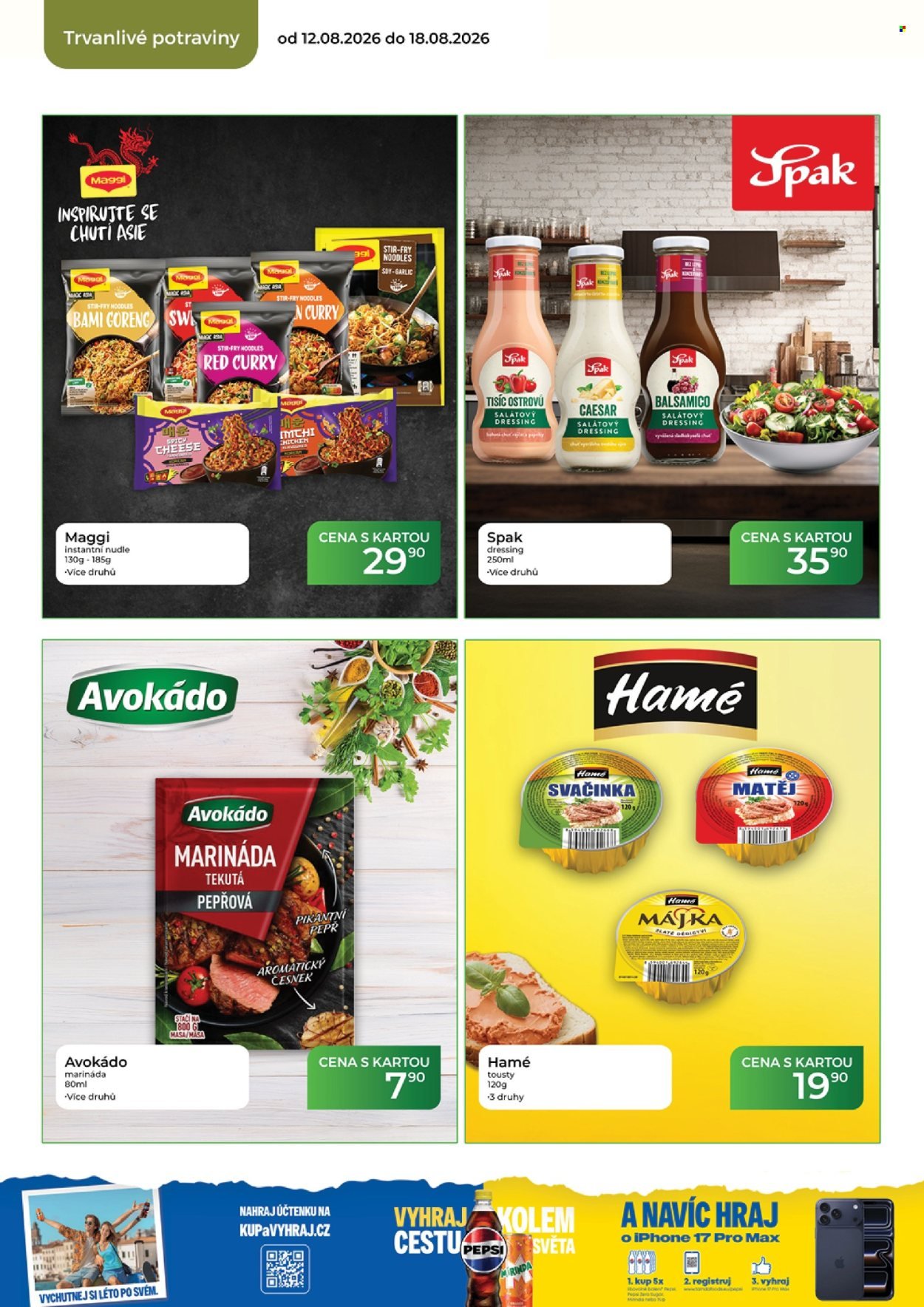 TAMDA FOODS leták - Od středy 12.8.2026