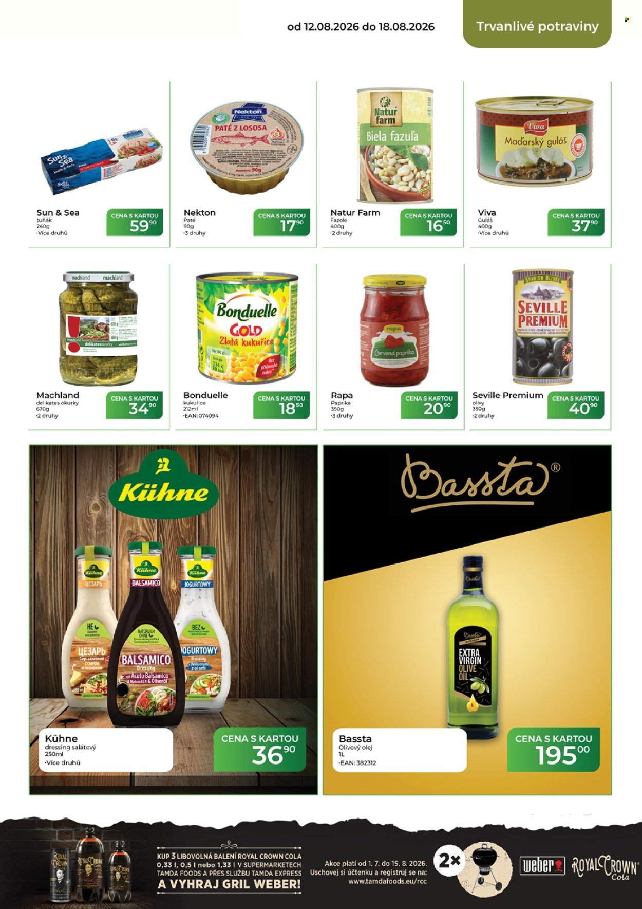 TAMDA FOODS leták - Od středy 12.8.2026