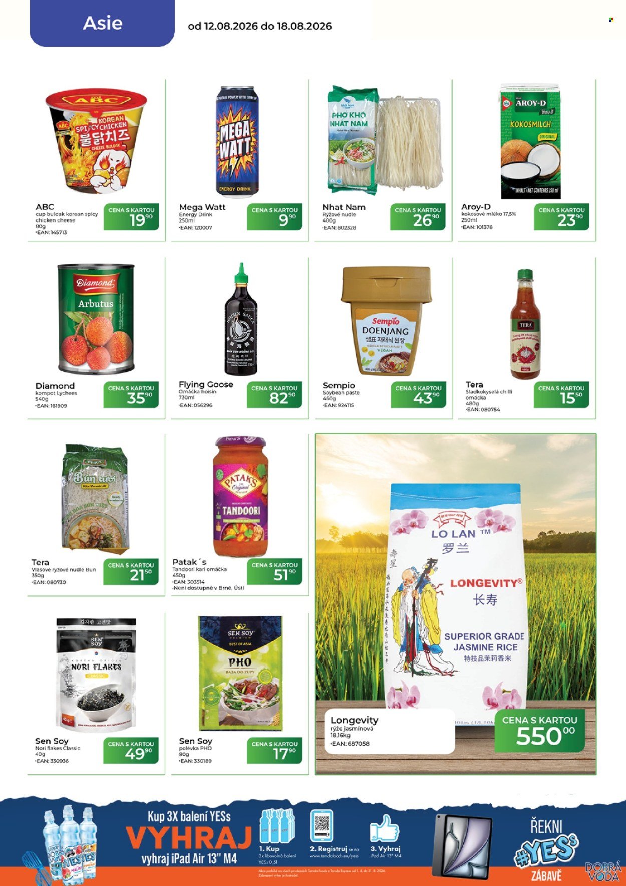 TAMDA FOODS leták - Od středy 12.8.2026