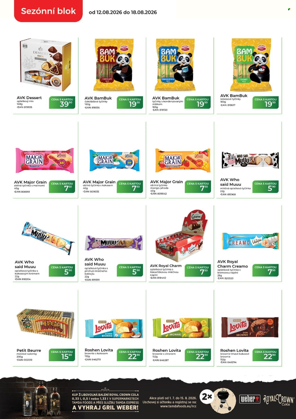 TAMDA FOODS leták - Od středy 12.8.2026