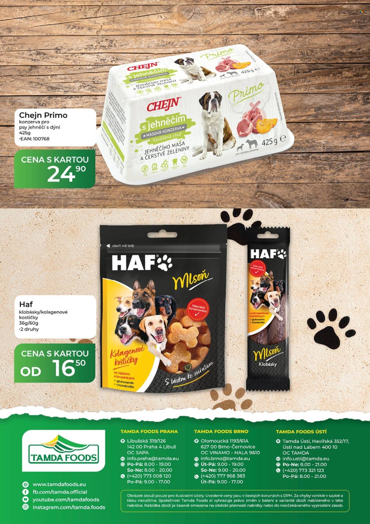 TAMDA FOODS leták - Od středy 12.8.2026