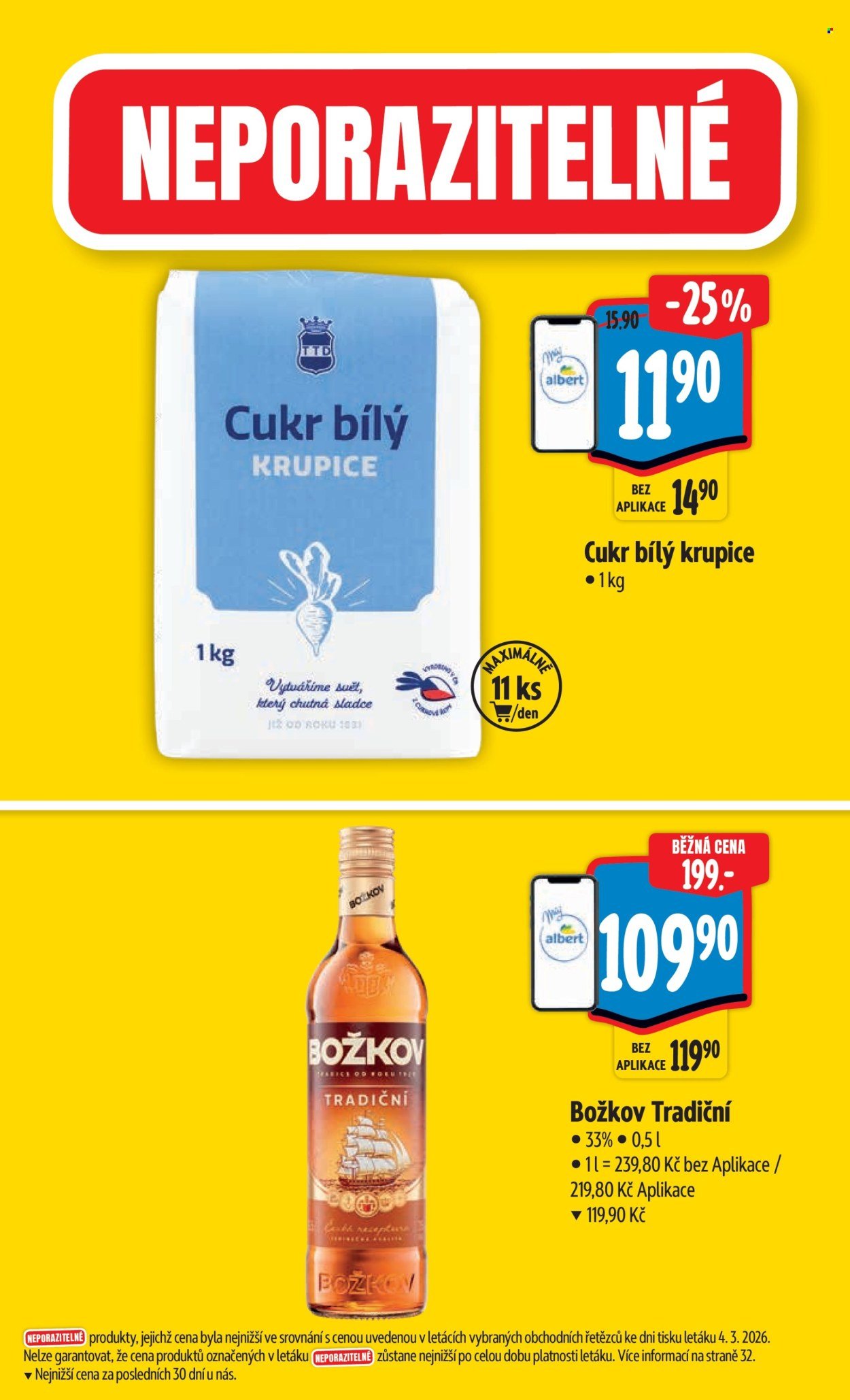 ALBERT leták - Neporazitelné (2026-03-11 - 2026-03-17)