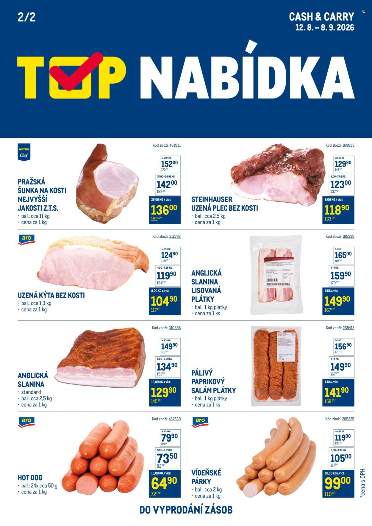 MAKRO leták - TOP uzeniny