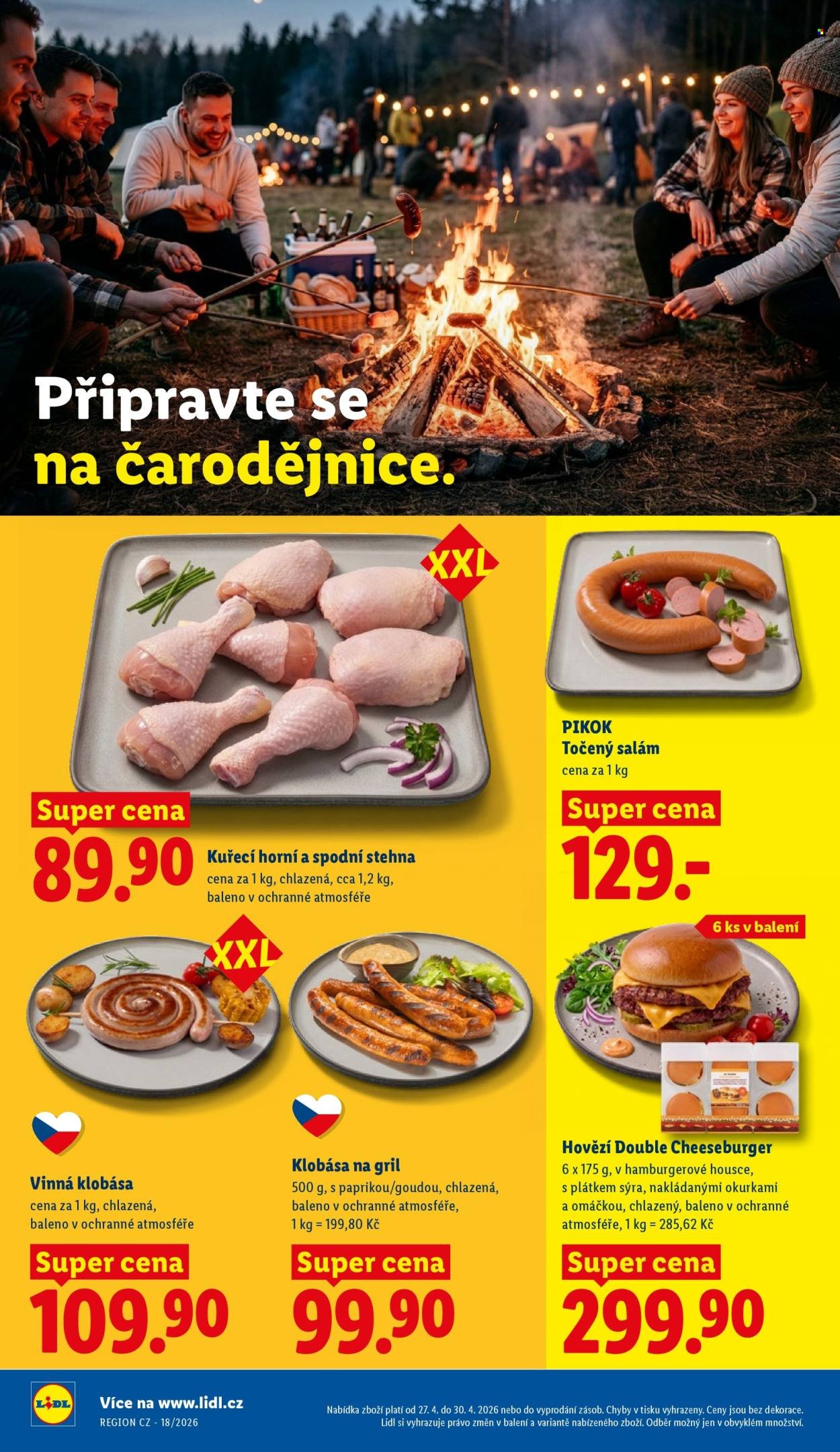 LIDL leták - Od pondělí 27.4.2026 (2026-04-27 - 2026-04-30)
